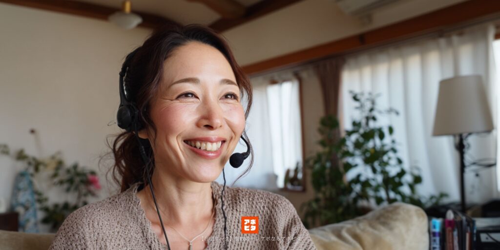 在宅ワーク買取テレアポ_大阪府大阪市50代のテレアポ経験者の主婦