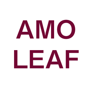 AMO LEAF ロゴ
