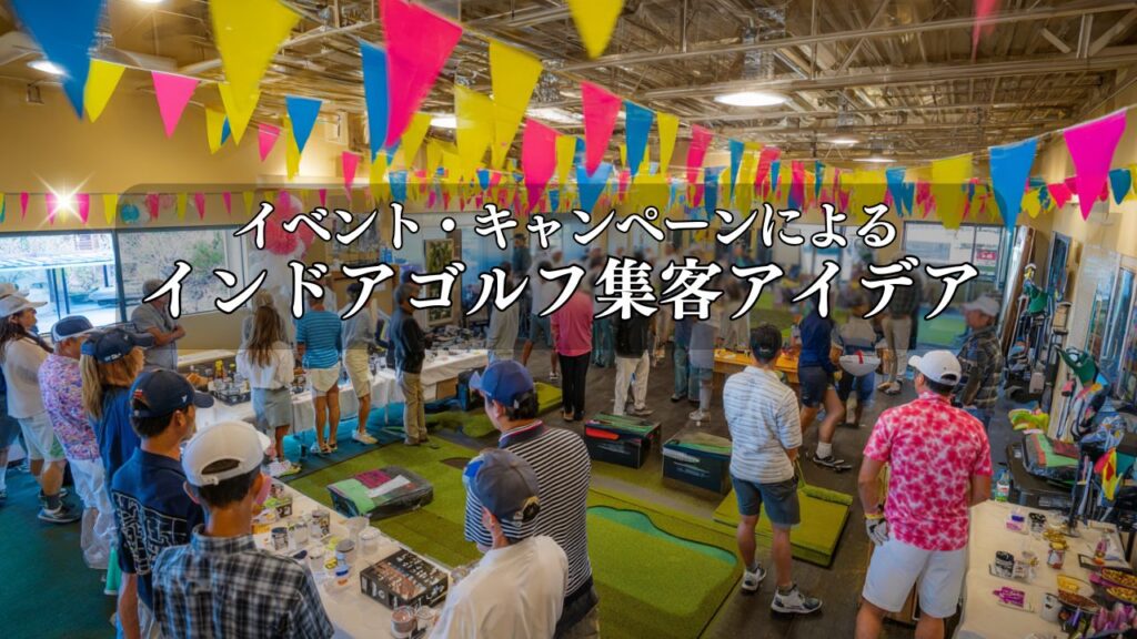 イベント・キャンペーンによるインドアゴルフ集客アイデア